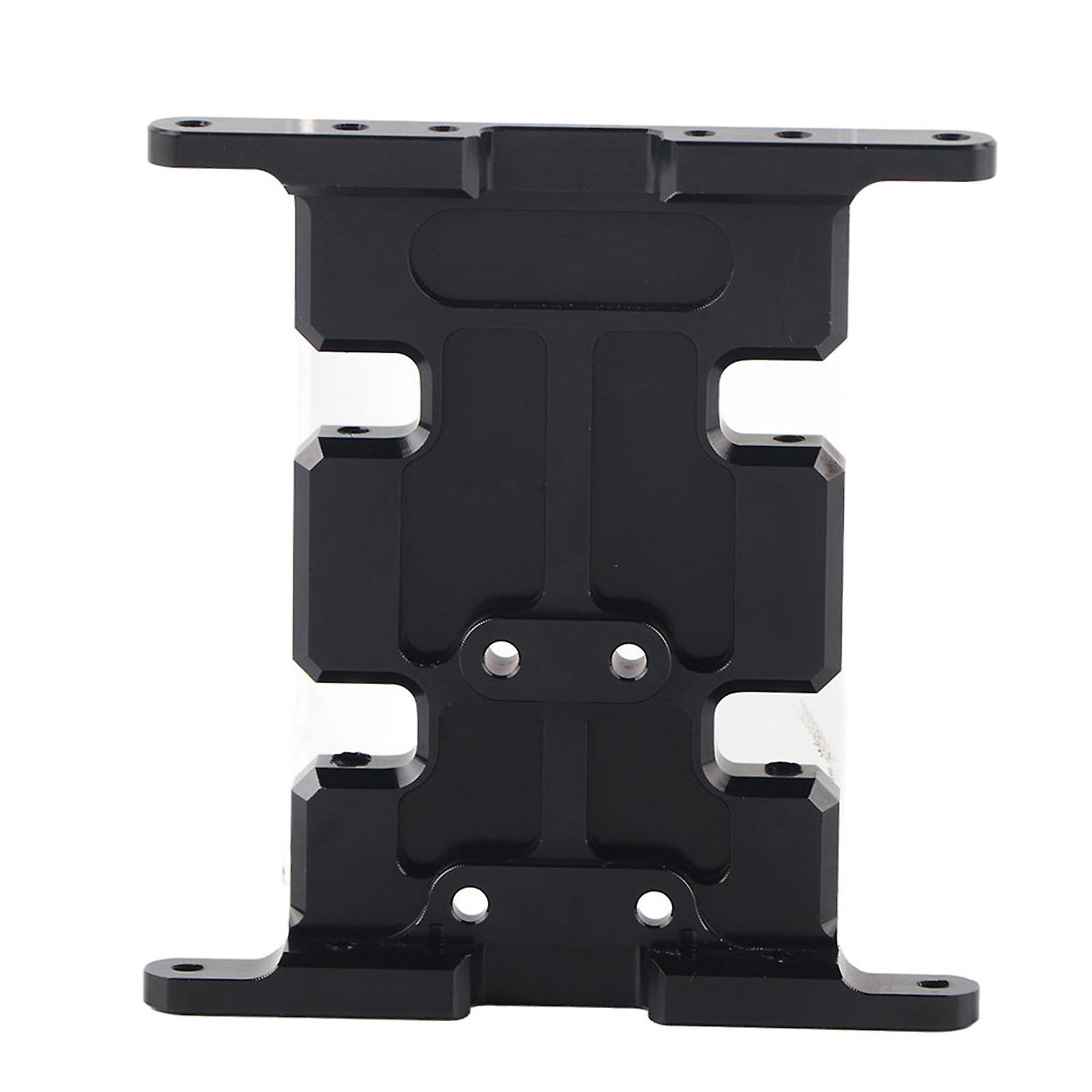 Aluminum Alloy Gearbox Base Plate Black For Axial Scx10 / Tfl Carframe Rc Accessories