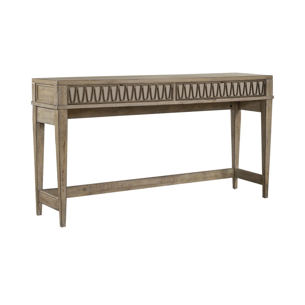 Devonshire Weathered Sandstone Console Bar Table