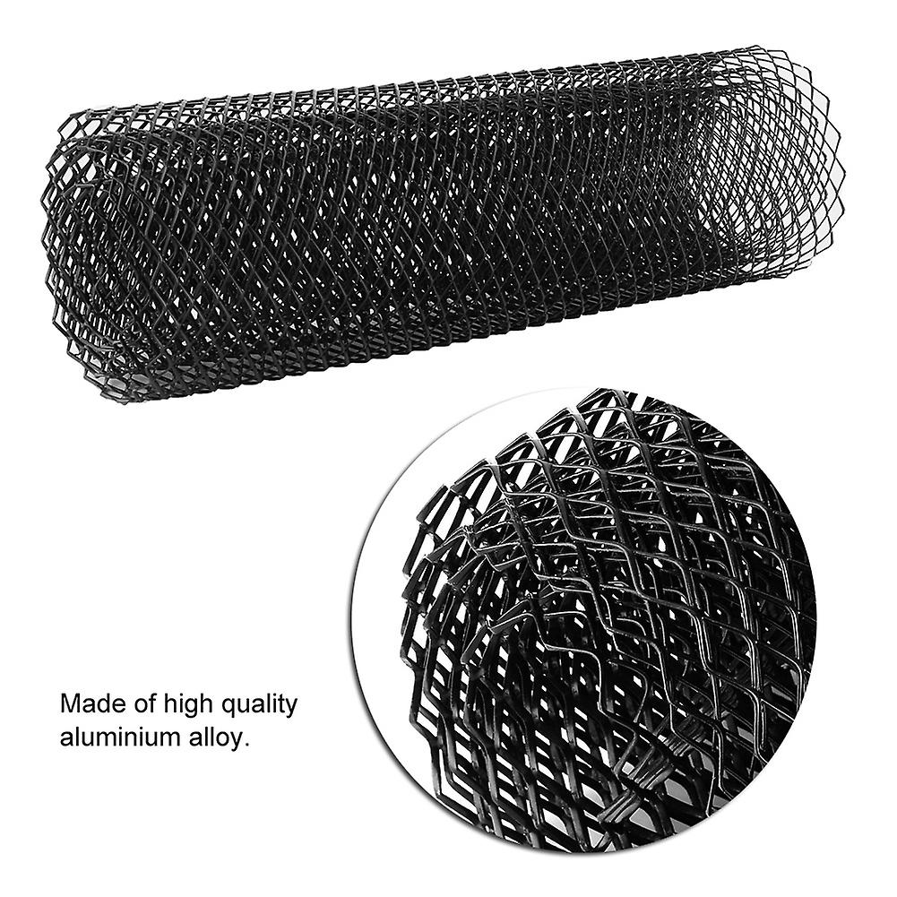 8x16mm Aluminum Alloy Car Grille Mesh Net Grid Body Bumper Rhombic Grill Universal