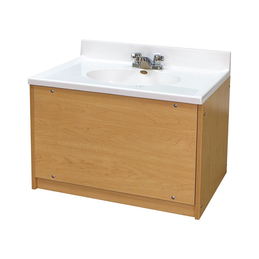 Tot Mate Double Laminate Floor Vanity   49\