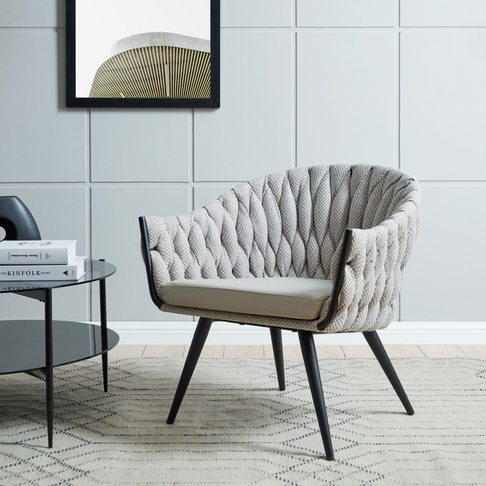 Fabian Accent Chair   Midcentury   Armchairs And Accent Chairs   by HedgeApple  Houzz