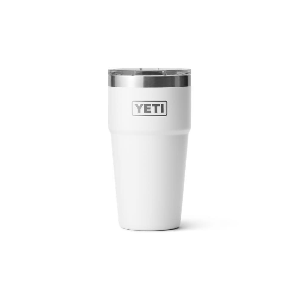 Yeti Rambler 16oz Stackable Pint with Magslider Lid White