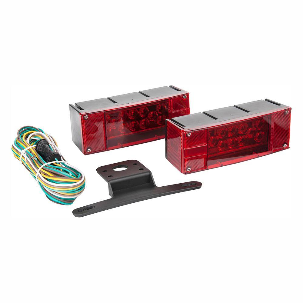 TowSmart ProClass 80 in. Over and Under Submersible Low Profile LED Trailer Light Kit 1431