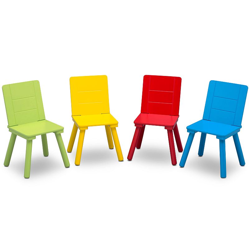 Delta Children Kids Colorful Table and Chair Set