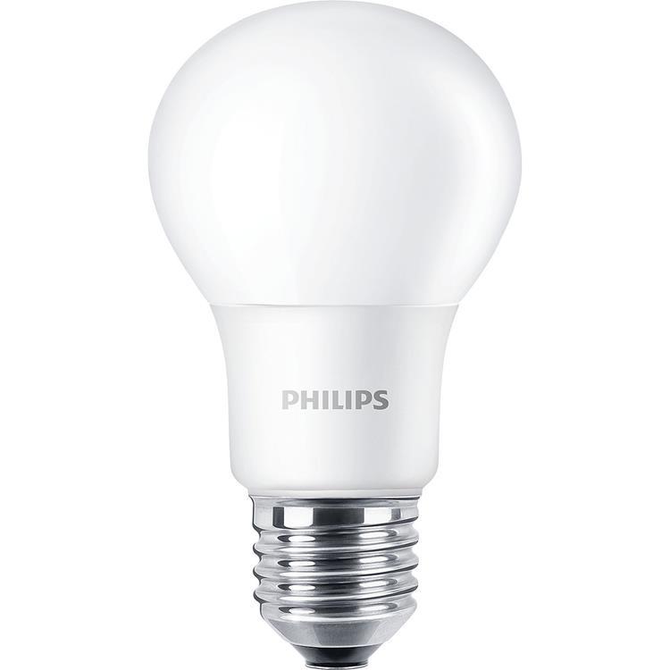 Philips 929001234702 CorePro LED GLS Bulb 7.5W (60W) A60 E27 Frosted 4000k Cool White