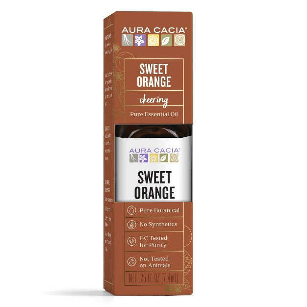 Sweet Orange Essential Oil Single Aura Cacia