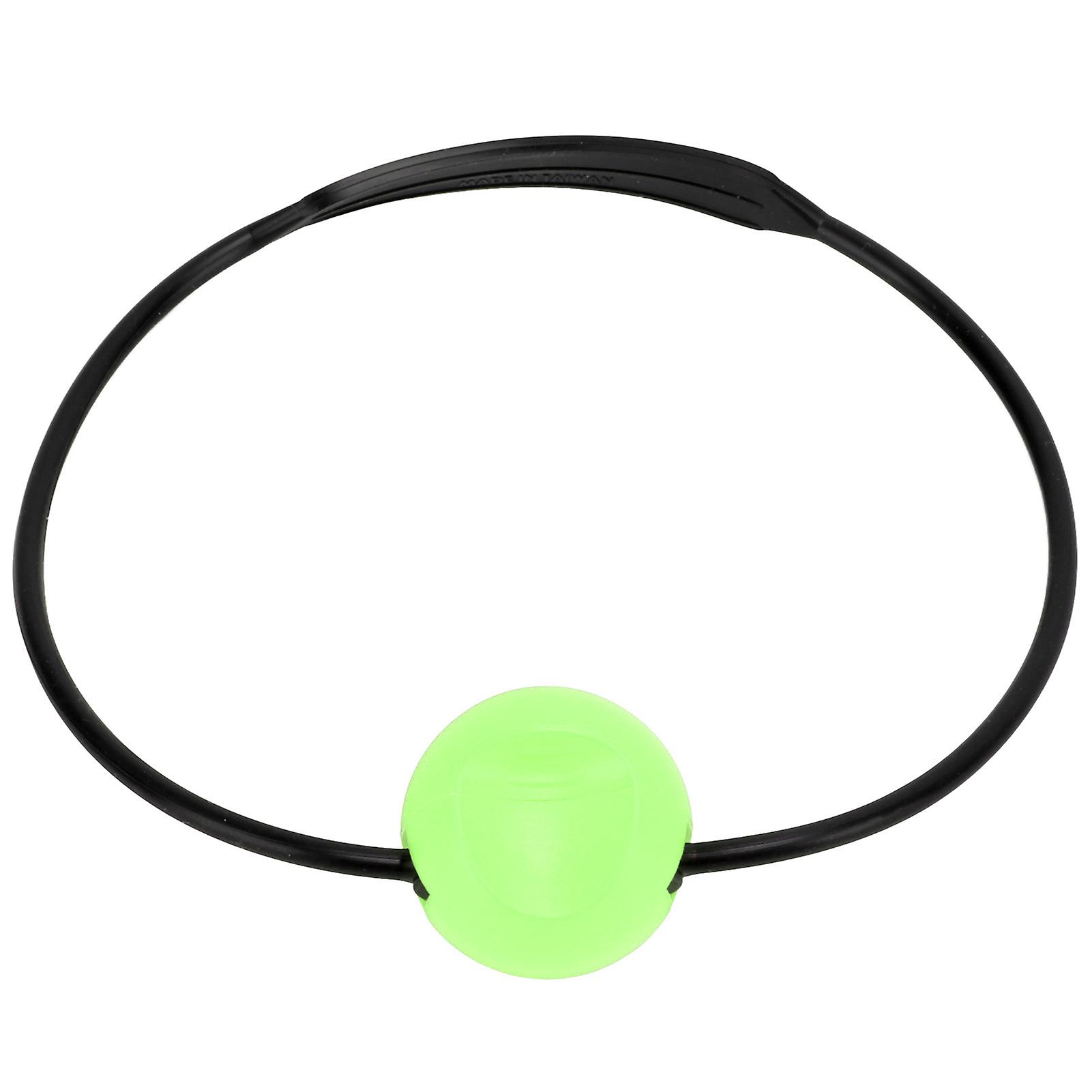 Diving Scuba Tank Cylinder Banger Knocker Ball Underwater Signal Device For Outdoor Sport(black Strap Green Ball )