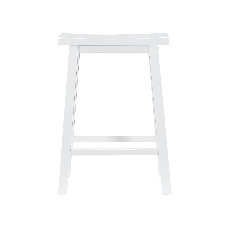 Linon Dale Saddle Bar Stool