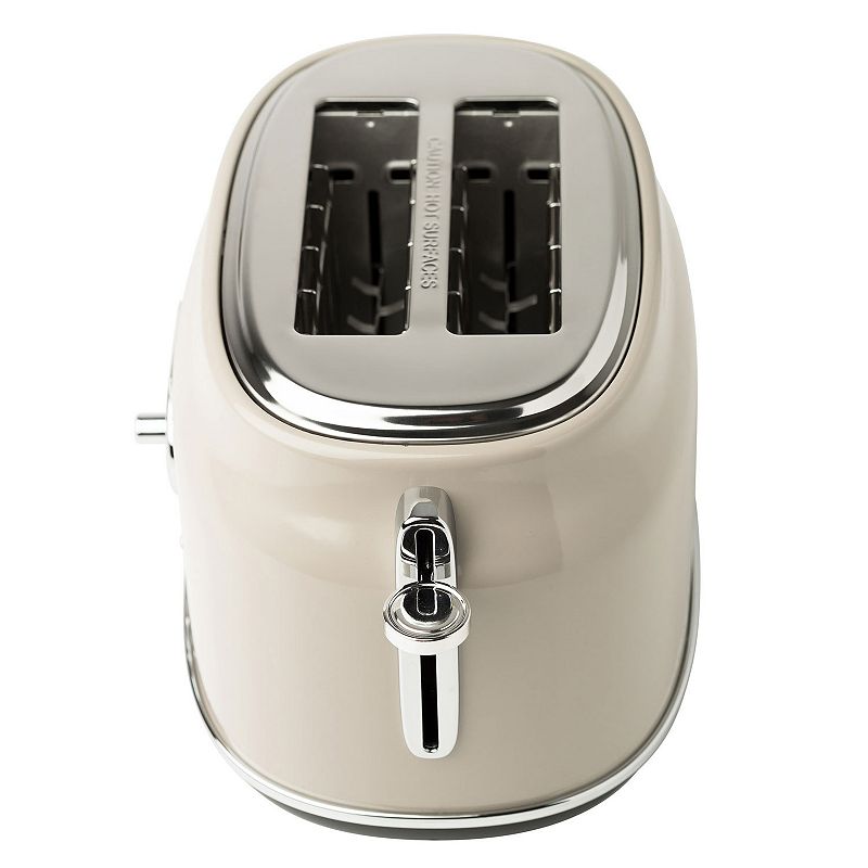 Haden Dorset Toaster and Kettle， Coffee Maker， and Cotswold Microwave， Putty Beige