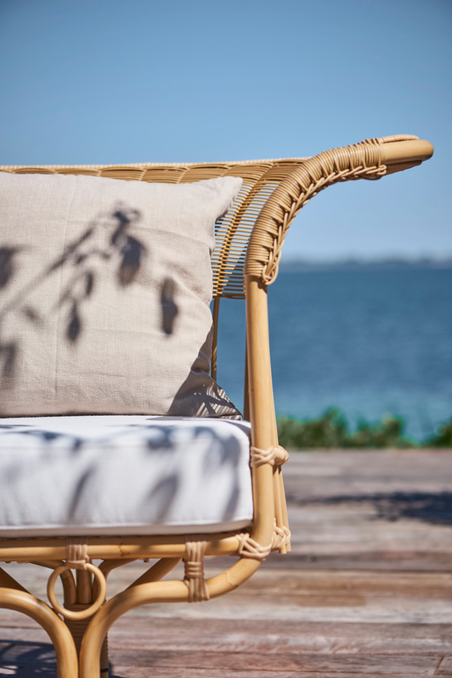 Franco Albini Belladonna Exterior Sofa  Natural   Tropical   Outdoor Sofas   by Sika Design  Houzz