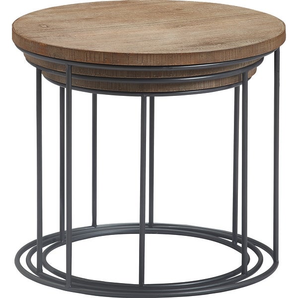 Tommy Hilfiger Berkshire Nesting Side Tables， Set of 3