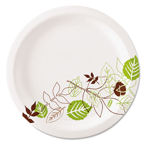 Dixie Pathways Soak-Proof Shield Mediumweight Paper Plates， 6.88