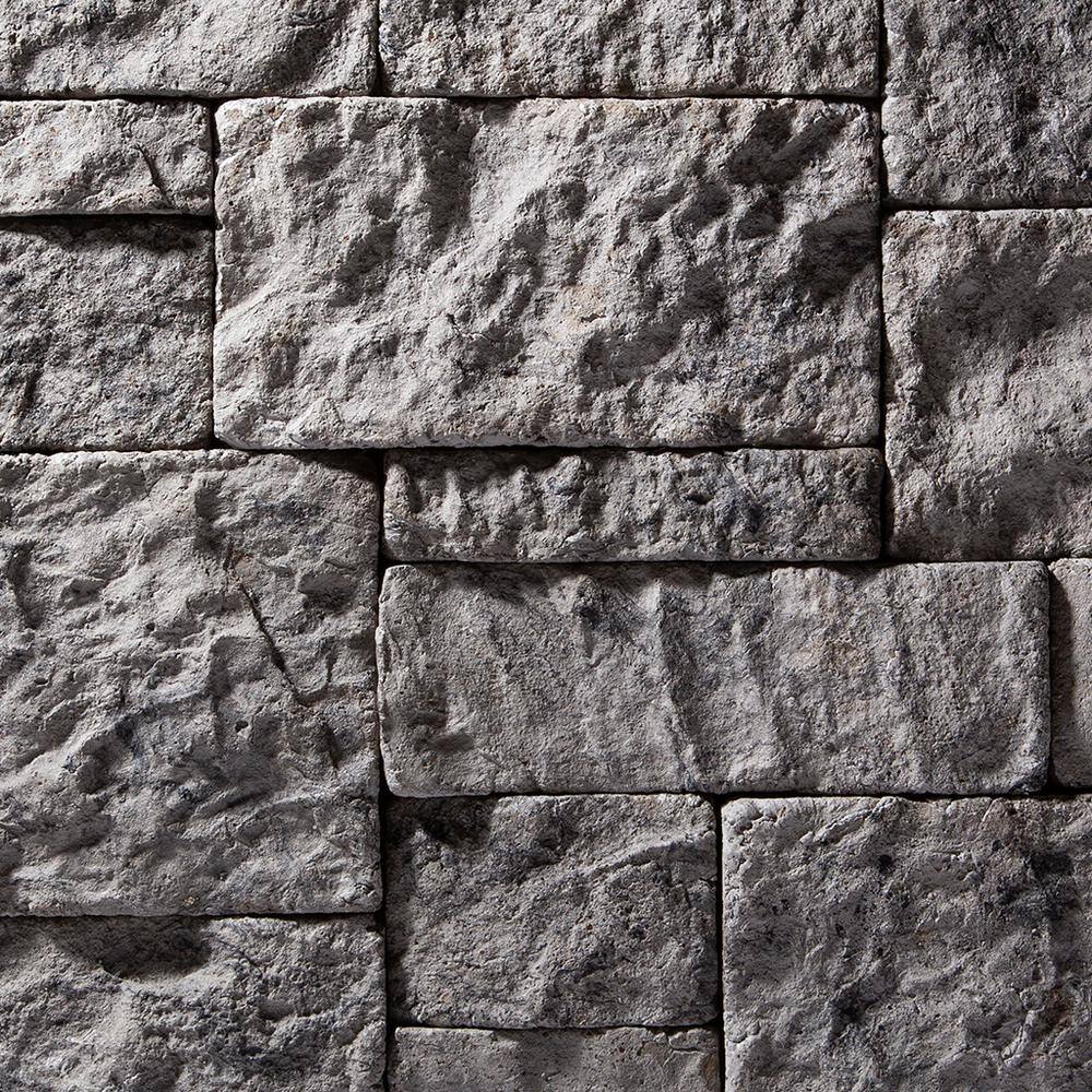 Evolve Stone Georgetown Run Phantom Shadow Fire Rated Flat Stone Veneer (14.25 sq. ft. per Box) FR-GR-PS-F