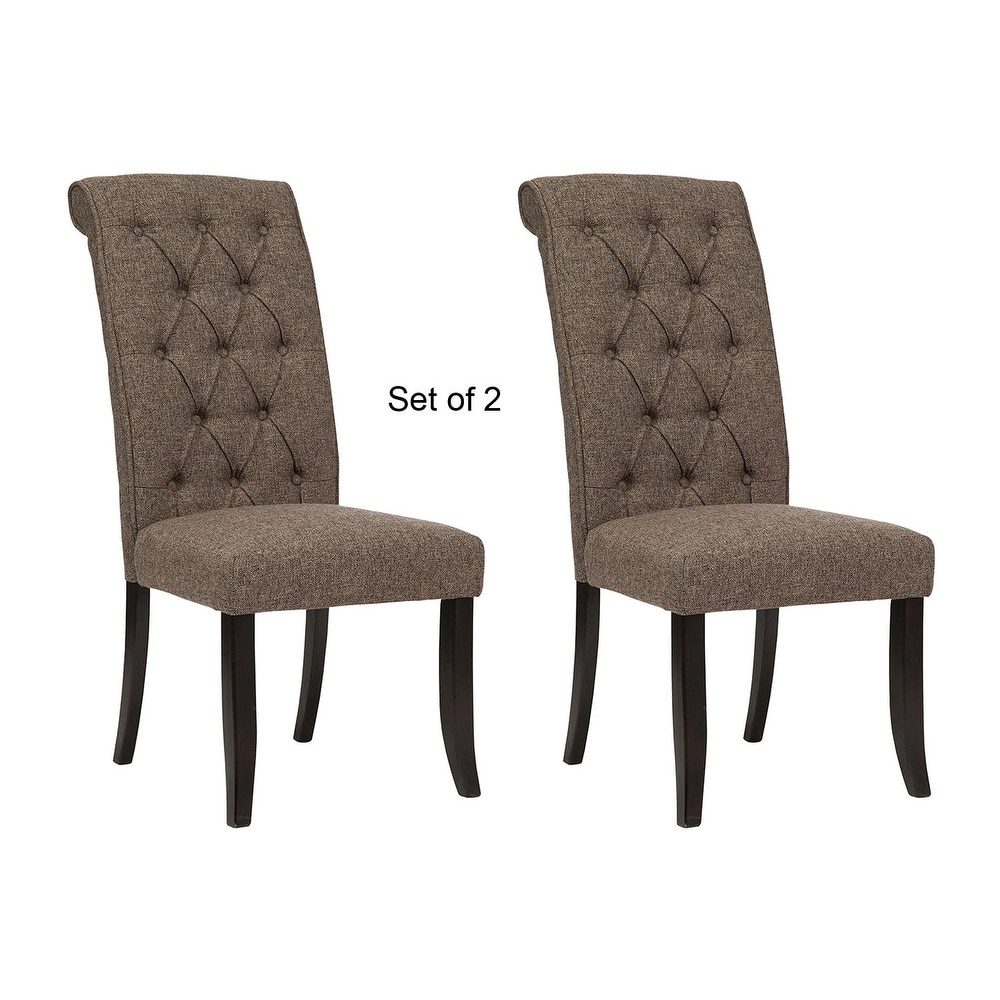 Signature Design By Ashley Tripton Tufted Dining Chair Set of 2