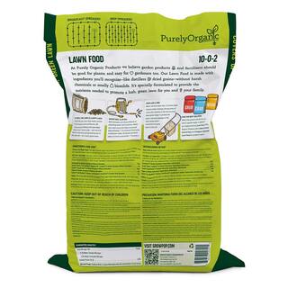 Purely Organic Products 25 lb. Dry Lawn Food Fertilizer LFJRDK1