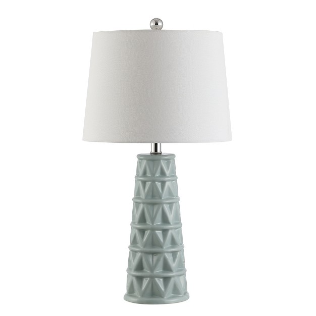 Cairo Ceramic Table Lamp Blue Safavieh