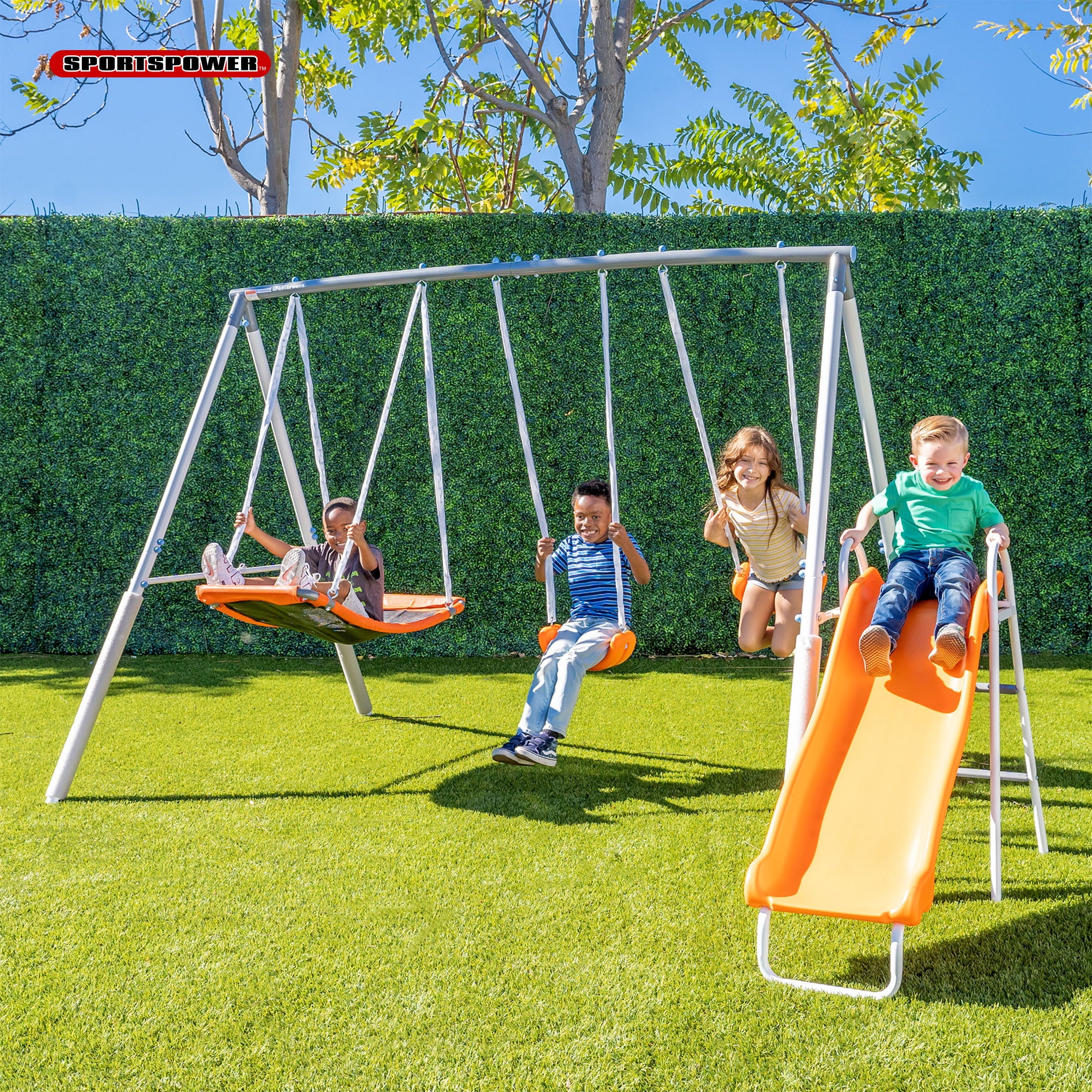 Sportspower Gladstone Metal Swing Set