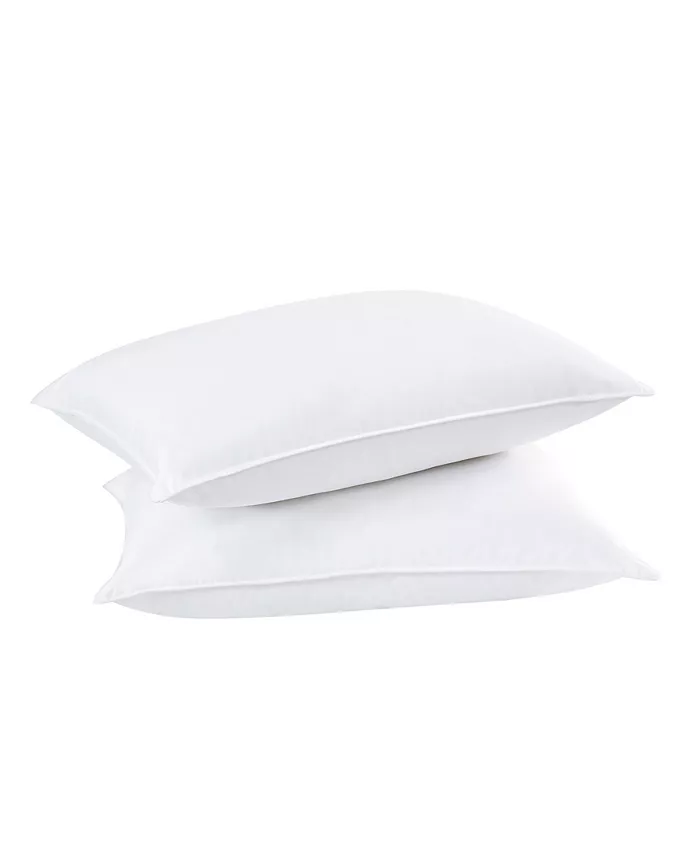 Macy's Oake Firm Density Down Alternative Pillow， Standard，