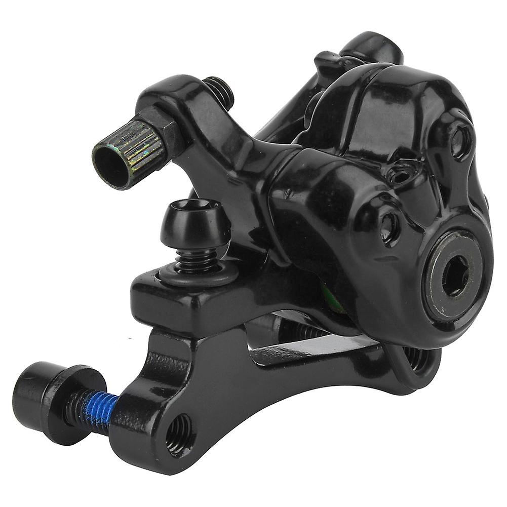 Mechanical Disc Brake Calipers Front And Rear Cylcing Bike Bicycle (black)