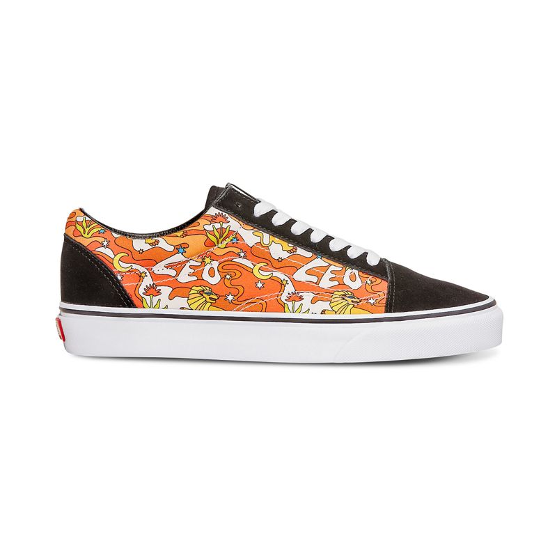 Customs Colorful Zodiac Leo Old Skool