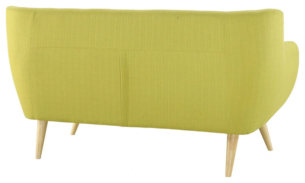 Marcy Wheat Grass 2 Piece Living Room Set   Midcentury   Living Room Furniture Sets   by V.S.D Furniture  Houzz