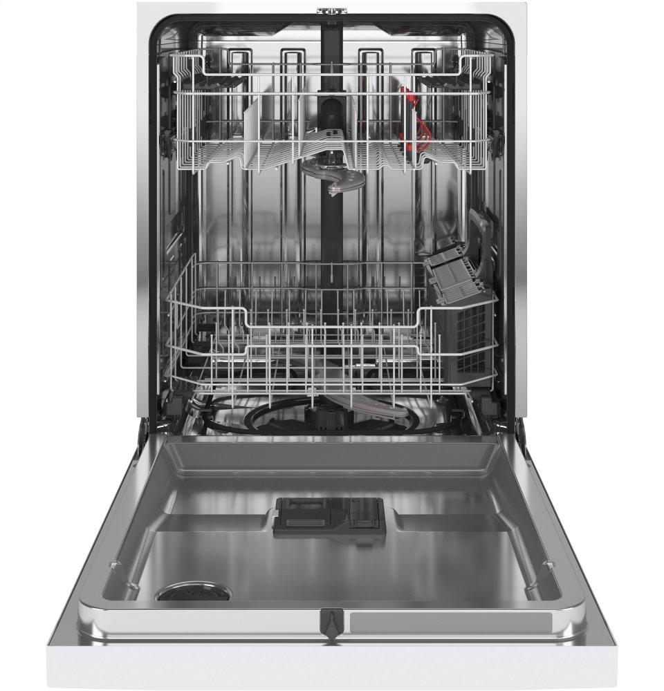 Ge Appliances GDF645SGNWW Ge® Front Control With Stainless Steel Interior Dishwasher With Sanitize Cycle & Dry Boost