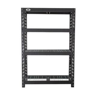 CAT 72 in. x 48 in. Industrial Heavy Duty 4 Tier Adjustable Steel Shelving CAT-481872S4WR