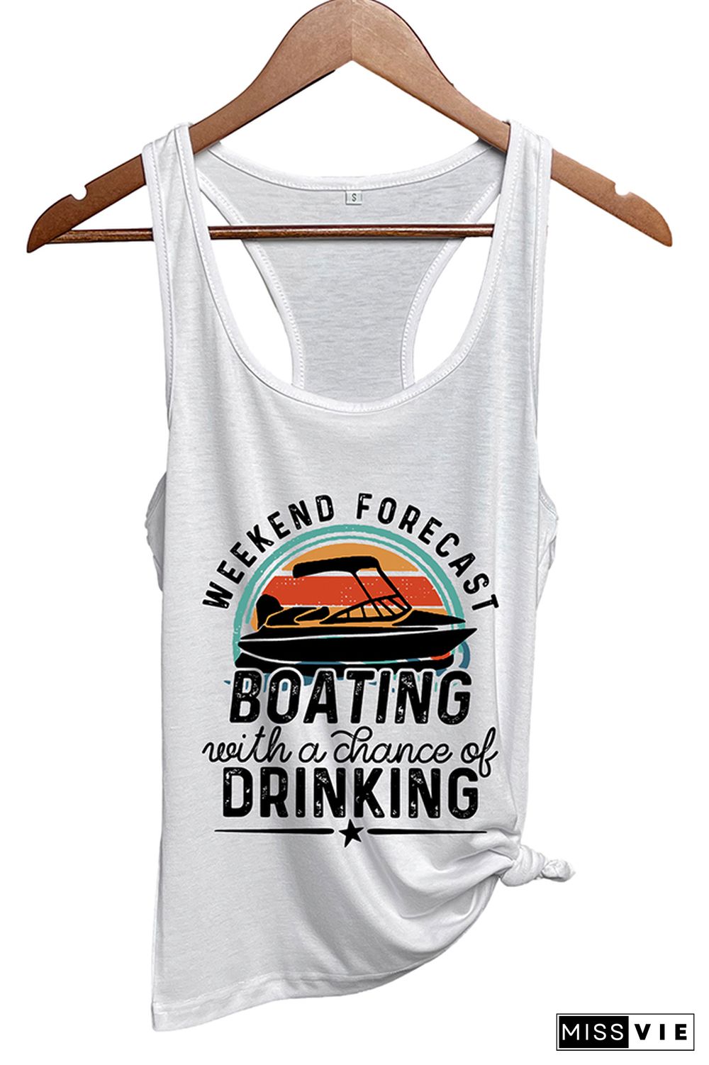 Weekend Forecast Boating Tank Tops Wholesale