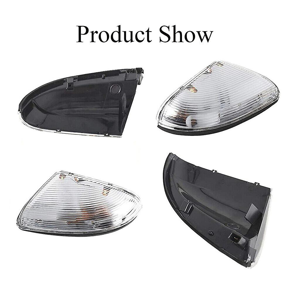 Front Driver and Passenger Side Led Mirror Turn Signal Light For Dodge Ram No.17923