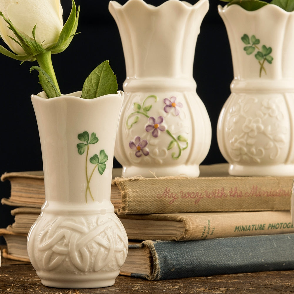 Belleek Classic Durrow 4 Vase