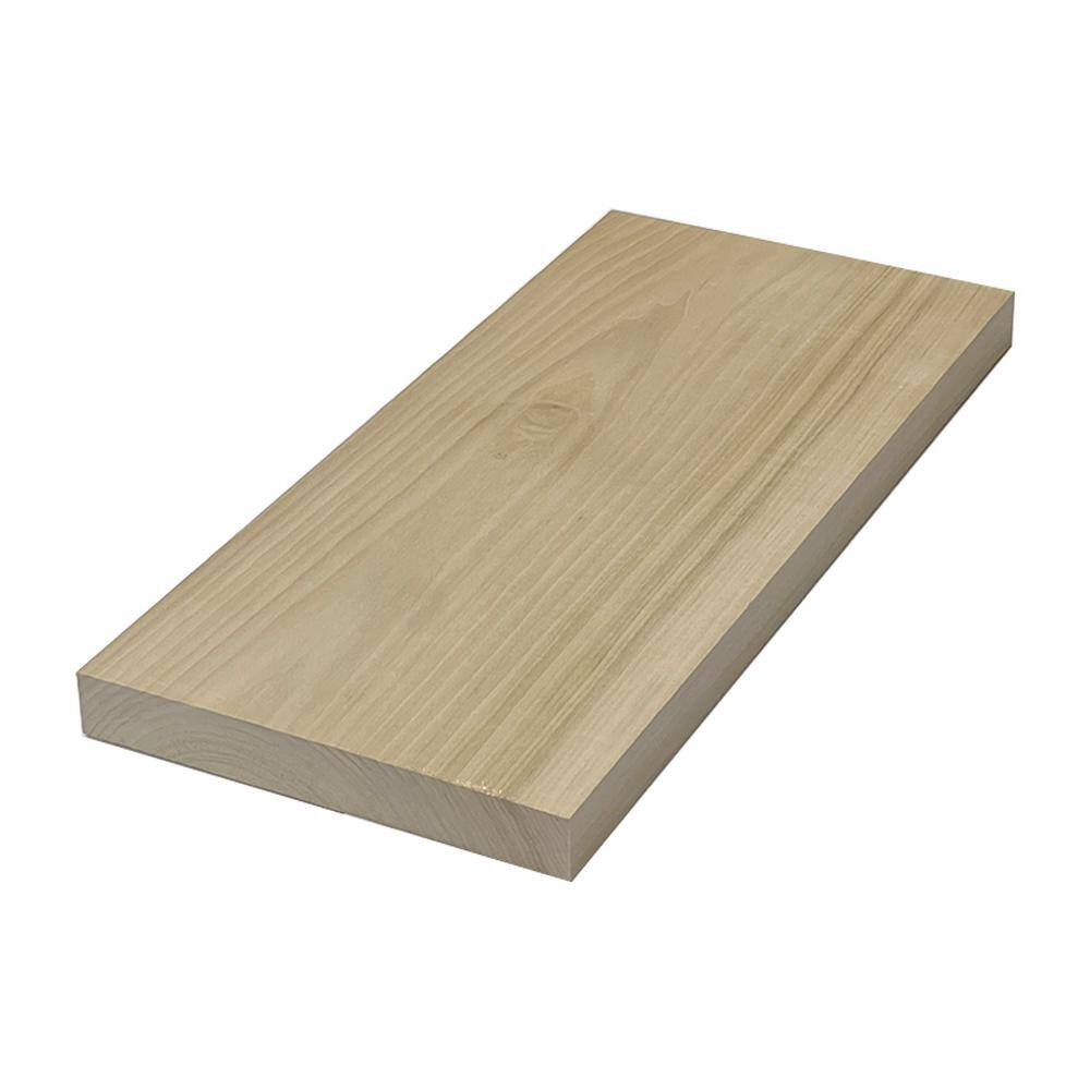 Swaner Hardwood 2 in. x 12 in. x 6 ft. Poplar S4S Board OL08110872PO