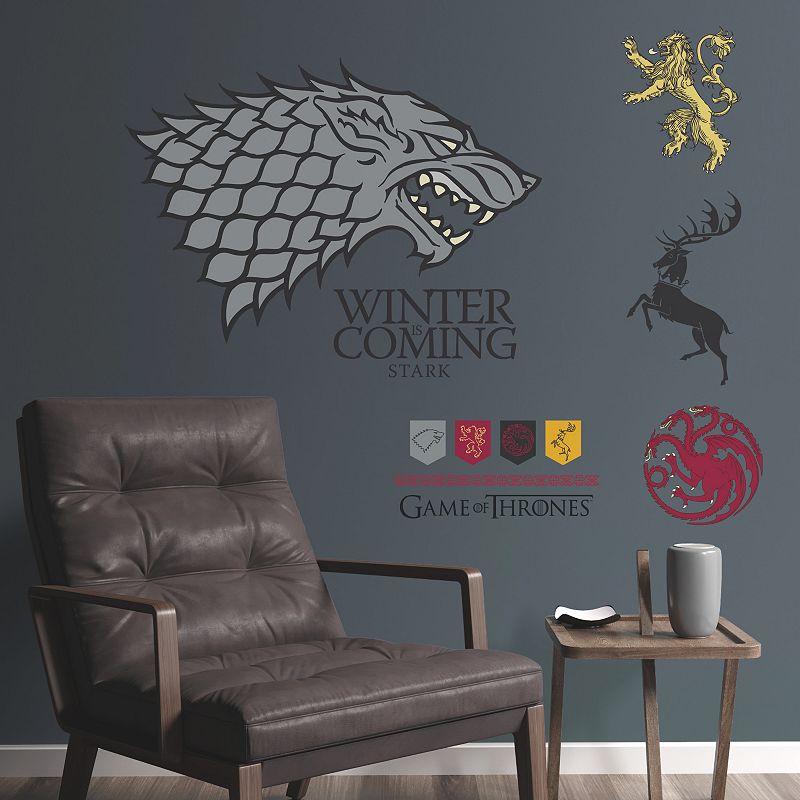 RoomMates Game Of Thrones Winter Giant Peel and Stick Wall Decals