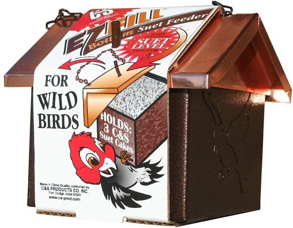 CandS EZ Fill Bottom Suet Wild Bird Feeder