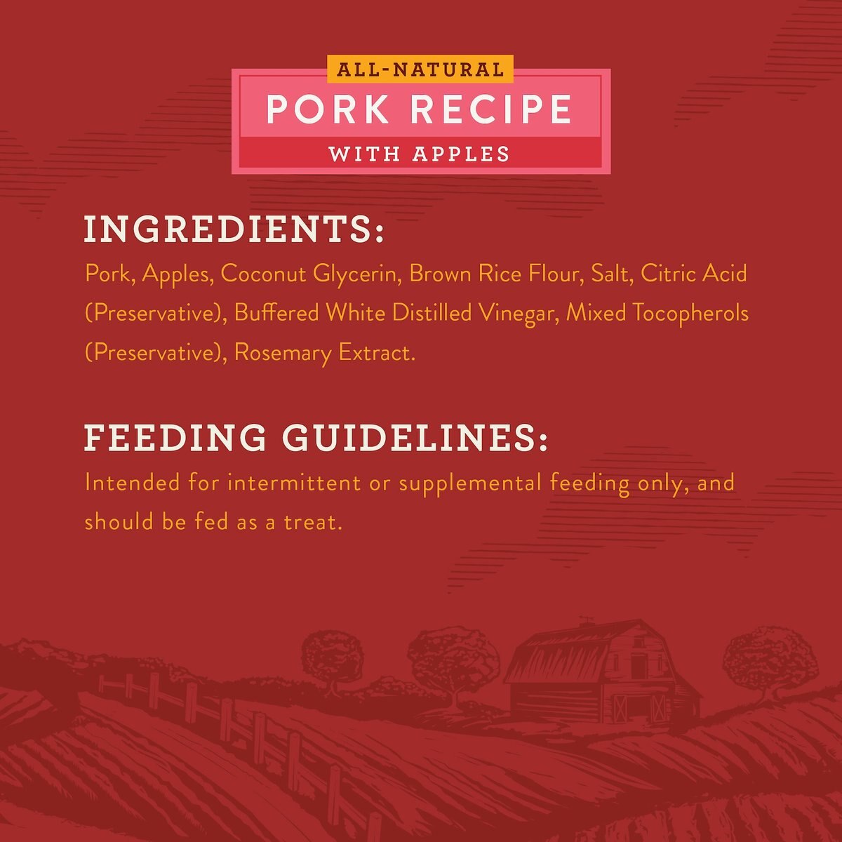 True Acre Foods Farmhouse Grillers Pork Recipe with Apples