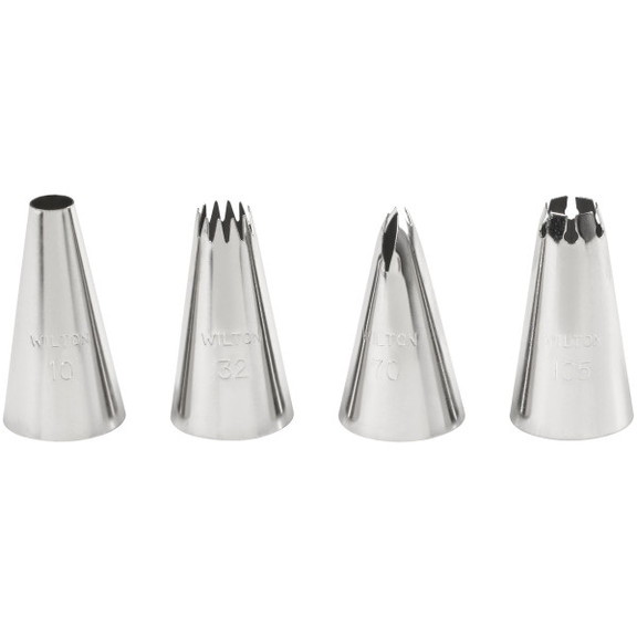 Wilton 418 4567 Cake Decorating Tip Set for Border...