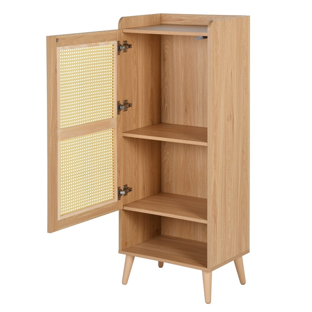 Storage Cabinet with 2 Drawers and 2 Doors and 2 shelves  Industrial Accent Kitchen Cupboard  Free Standing Cabinet