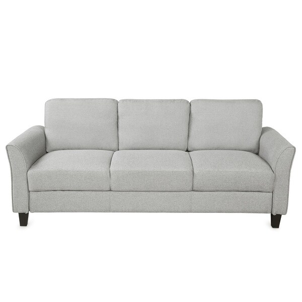 3-Seat Linen Fabric Sofa