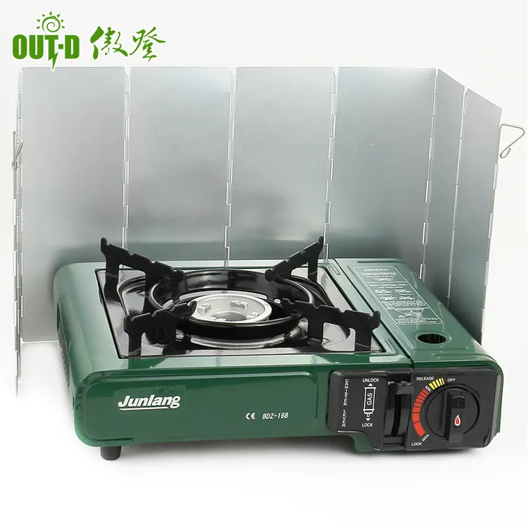 Folding Aluminium Windscreen Outdoor Stove Hiking Camping Stoves Convector Windshield