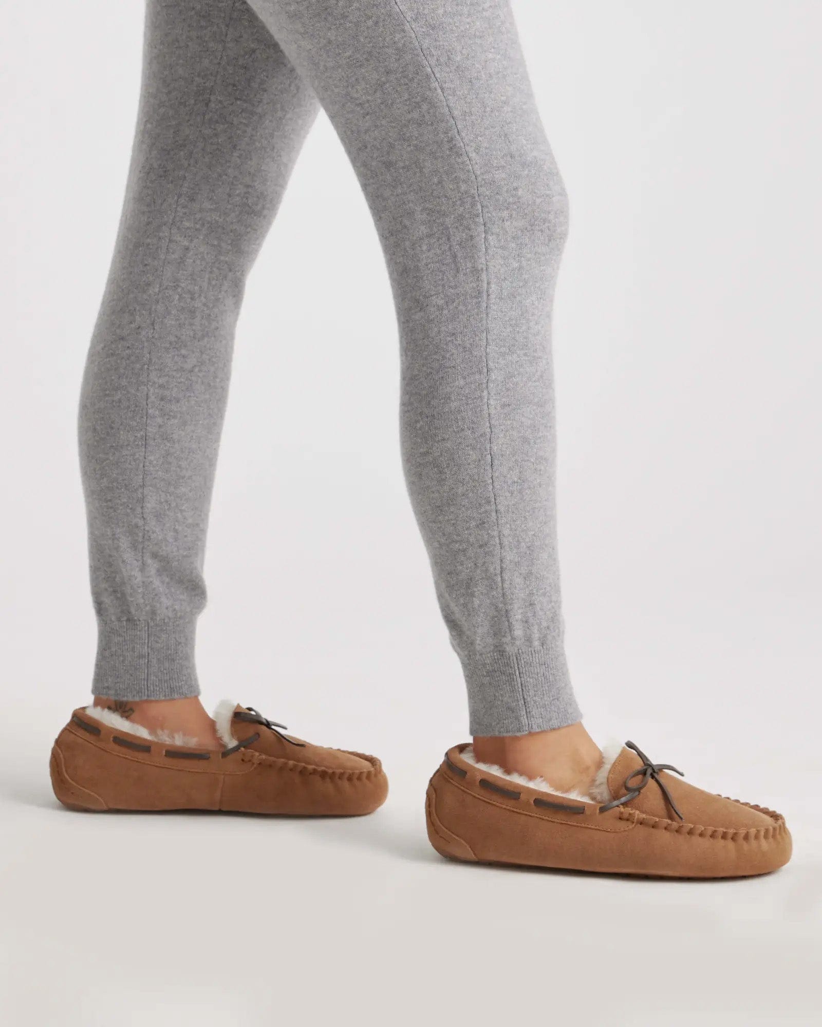 Australian Shearling Moccasin Slippers