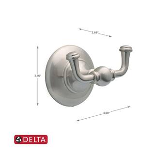 Delta Greenwich II Towel Hook in SpotShield Brushed Nickel GRE35-BN