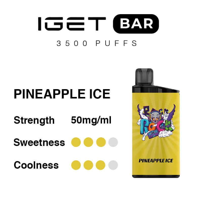 Pineapple Ice – IGET Bar 3500 Puffs