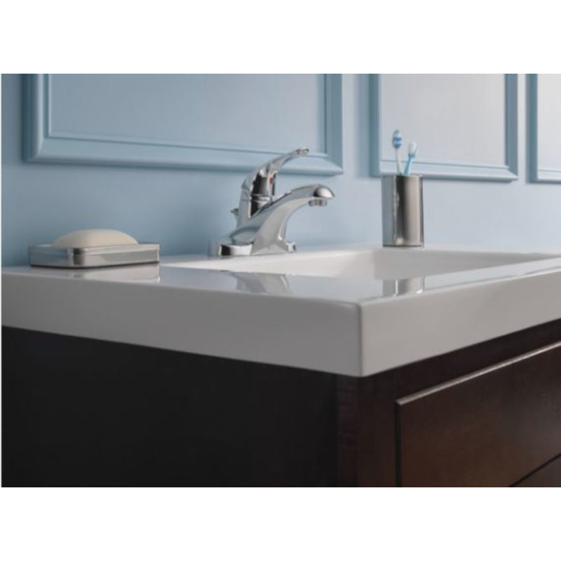 LAV FAUCET 1H CHRM W/PU