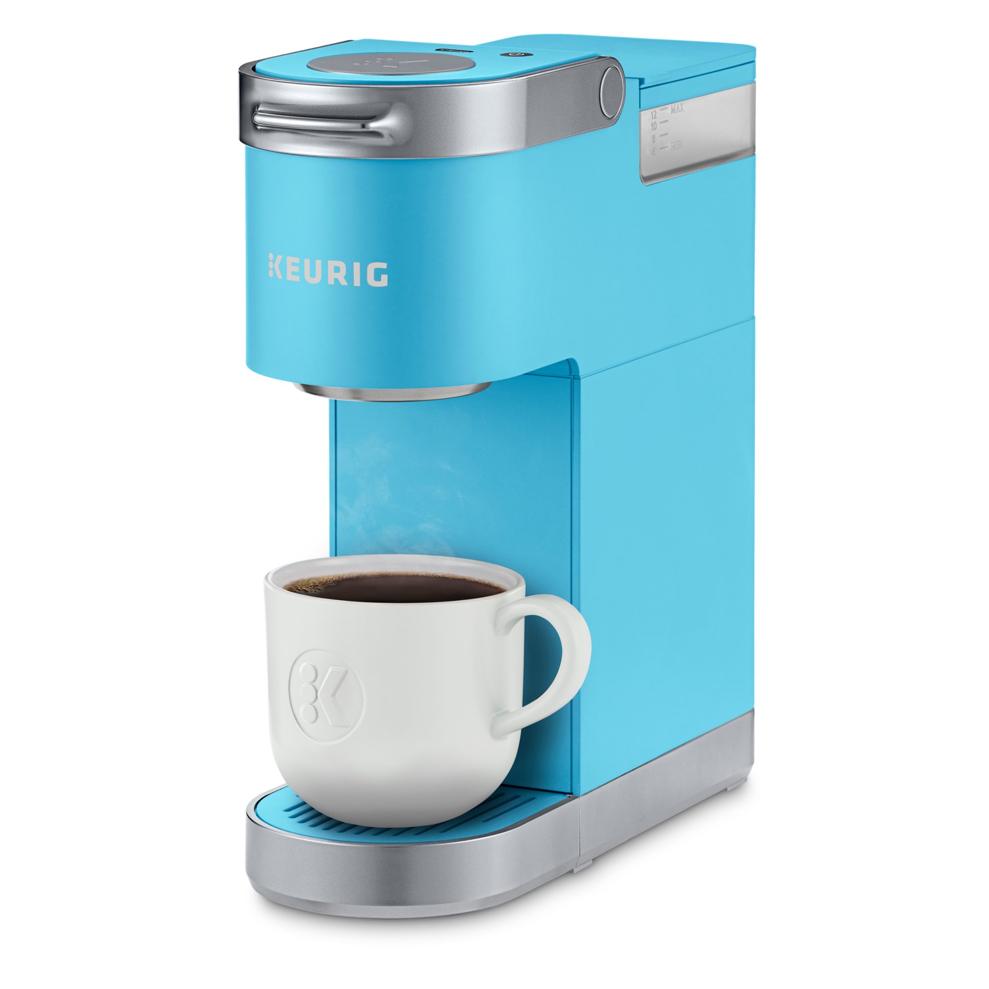 Keurig K-Mini Plus Single Serve K-Cup Pod Coffee Maker， Cool Aqua