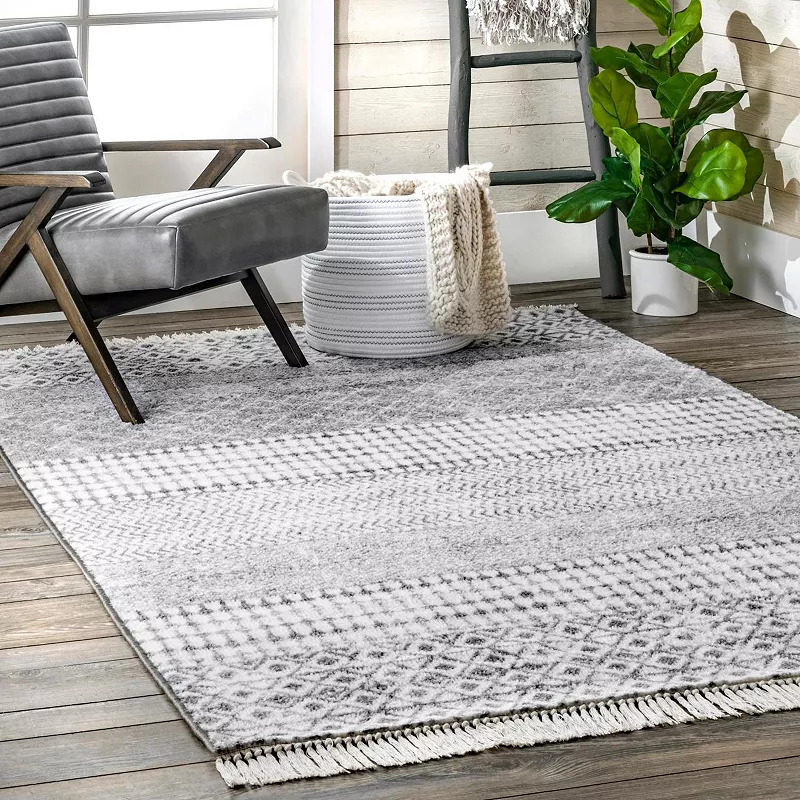 nuLOOM Ellison Glen Striped Area Rug