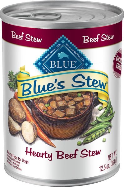 Blue Buffalo Blue's Hearty Beef Stew Grain-Free Canned Dog Food