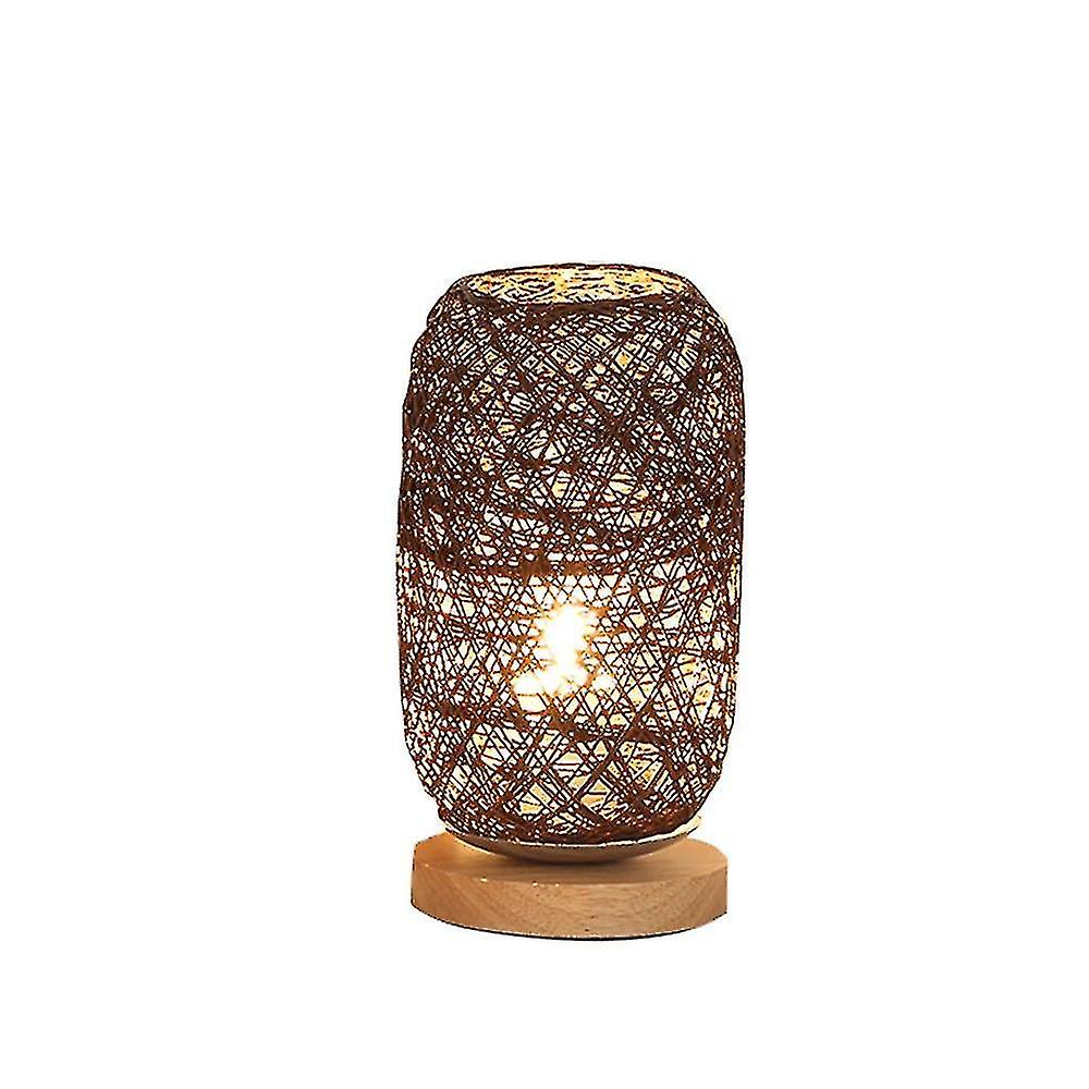 Led Wooden Table Lamp