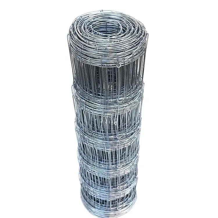 knot type deer fence tight lock mesh fence galvanized grassland fence farm 8ft manufacturer supply