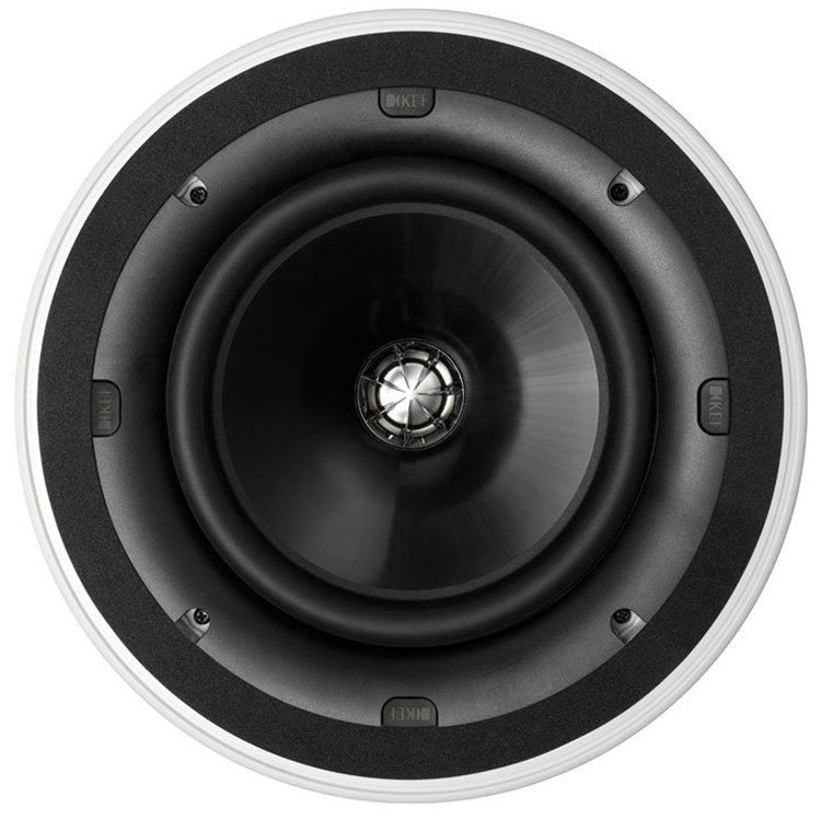 KEF Ci200QR Round White In-Ceiling Speaker (Each)