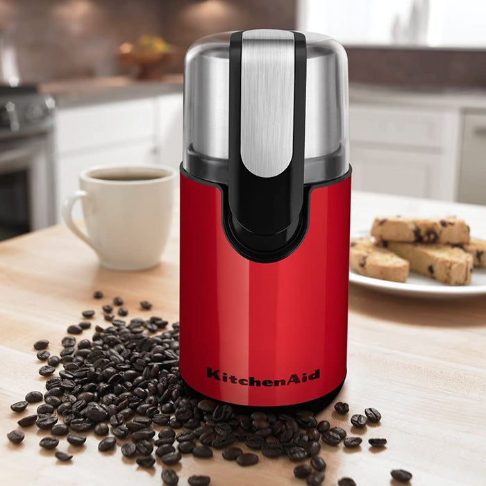 KitchenAid Empire Red Blade Coffee Grinder  BCG111ER