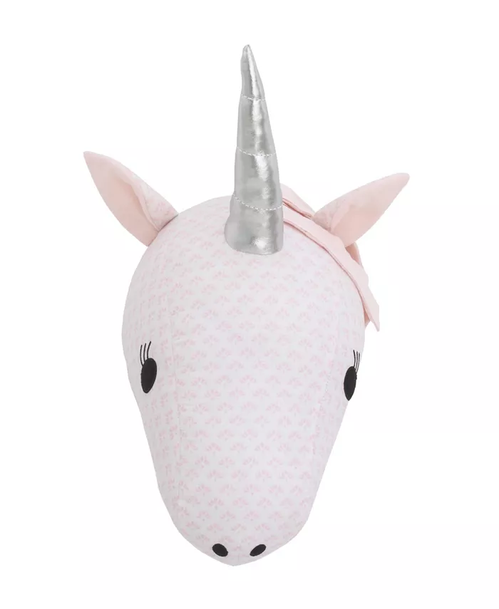 NoJo Unicorn Plush Head Wall Decor